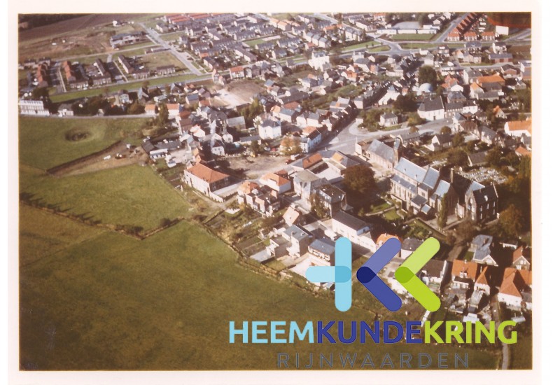 Lobith 1972 Luchtfoto Oud lobith Coll. G.B.Janssen (16)